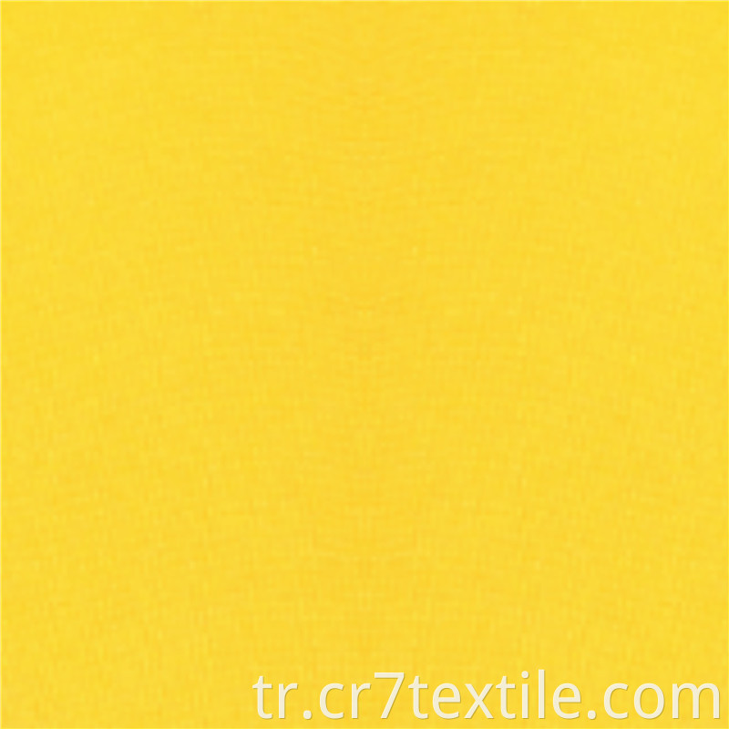 Bright Yellow Dyed Polyester Suede Fleece Cloth Fabric